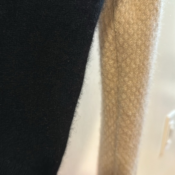 Label and Thread colorblock (black, pink, tan, grey) cashmere sweater XS - Picture 3 of 6